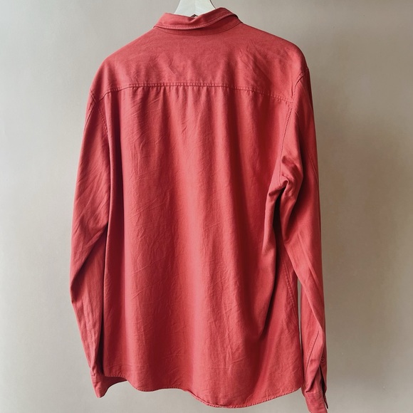 SOLD- No longer available - Red COS Button Down Shirt - Picture 2 of 3